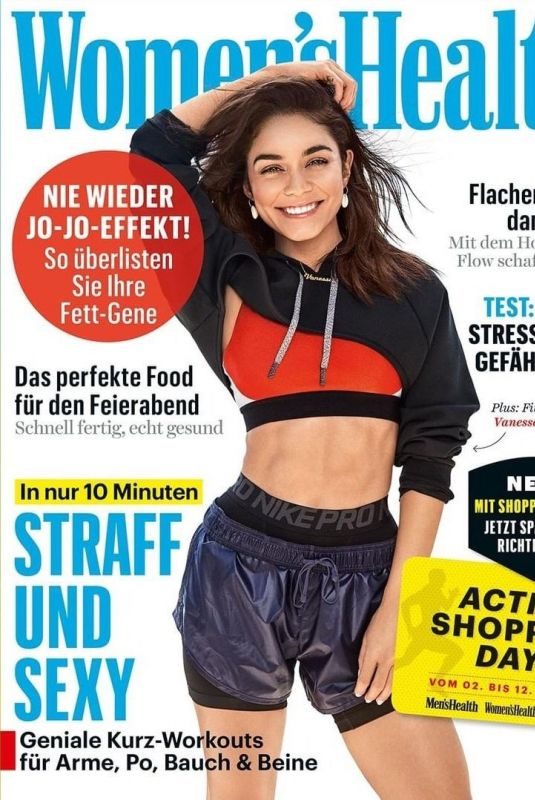 VANESSA HUDGENS for Women’s Health Magazine, Germany May 2019