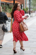 VICKY PATTISON Out and About in London 04/24/2019
