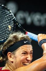 VICTORIA AZARENKA at Australia vs Belarus Fed Cup Match in Brisbane 04/20/2019