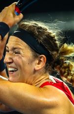 VICTORIA AZARENKA at Australia vs Belarus Fed Cup Match in Brisbane 04/20/2019