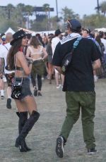 VICTORIA JUSTICE and Reeve Carney Out at Coachella 04/13/2019