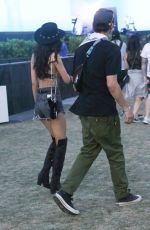 VICTORIA JUSTICE and Reeve Carney Out at Coachella 04/13/2019