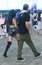VICTORIA JUSTICE and Reeve Carney Out at Coachella 04/13/2019