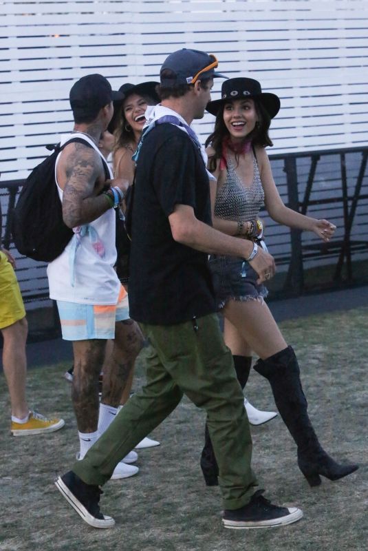 VICTORIA JUSTICE and Reeve Carney Out at Coachella 04/13/2019