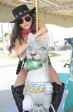 VICTORIA JUSTICE at Revolve Party at Coachella Festival in Indio 04/13/2019