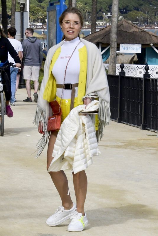 VICTORIA SWAROVSKI on Vacation in Marbella 04/19/2019