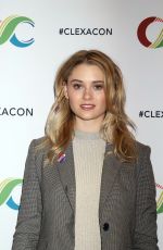 VIRGINIA GARDNER at Clexacon at Tropicana Hotel & Casino in Las Vegas 04/13/2019