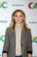 VIRGINIA GARDNER at Clexacon at Tropicana Hotel & Casino in Las Vegas 04/13/2019