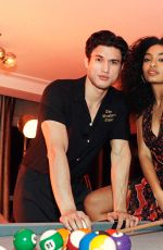 YARA SHAHIDI and Charles Melton in Cosmopolitan Magazine, May 2019