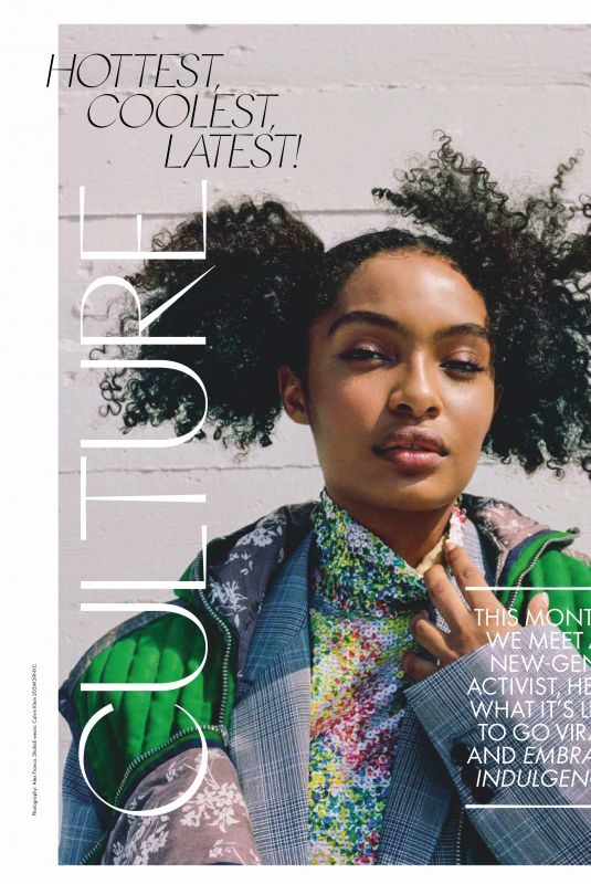 YARA SHAHIDI in Elle Magazine, Australia May 2019