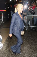 YOLANDA HADID Arrives at Gigi Hadid’s Birthday Party in New York 04/22/2019