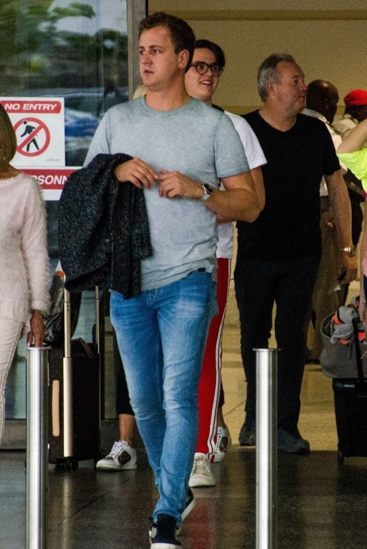 ZARA HOLLAND and Elliot Love Arrives in Barbados 04/05/2019