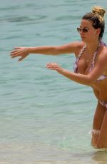 ZARA HOLLAND in Bikini on the Beach in Bahamas 04/12/2019