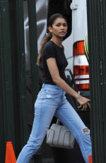 ZENDAYA COLEMAN in Denum Out in Los Angeles 04/06/2019