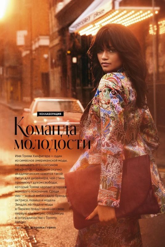 ZENDAYA COLEMAN in Instyle Magazine, Russia May 2019