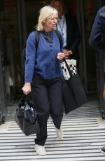 ZOE BALL Leaves BBC Studios in London 04/23/2019