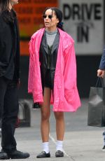 ZOE KRAVITZ Out and About in New York 04/20/2019