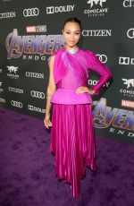 ZOE SALDANA at Avengers: Endgame Premiere in Los Angeles 04/22/2019