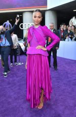 ZOE SALDANA at Avengers: Endgame Premiere in Los Angeles 04/22/2019