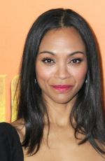 ZOE SALDANA at Missing Link Premiere in New York 04/07/2019