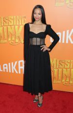 ZOE SALDANA at Missing Link Premiere in New York 04/07/2019