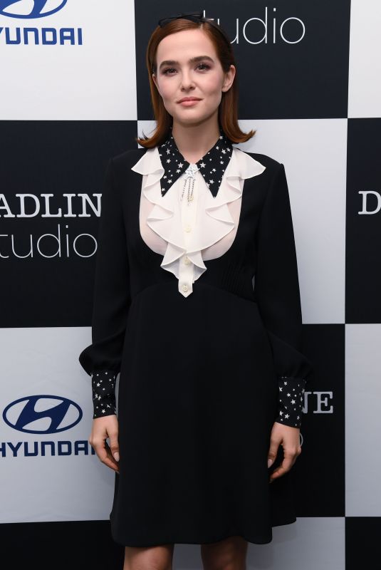 ZOEY DEUTCH at Deadline Studios at Tribeca Film Festival in New York 04/26/2019