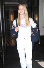 ABBY CHAMPION Out and About in New York 05/02/2019