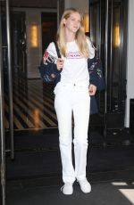 ABBY CHAMPION Out and About in New York 05/02/2019