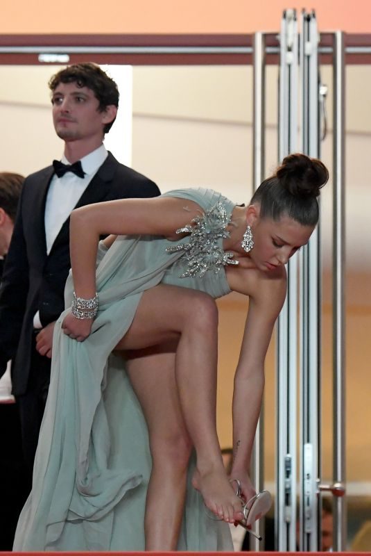 ADELE EXARCHOPOULOS at Sibyl Screening at 72nd Annual Cannes Film Festival 05/24/2019