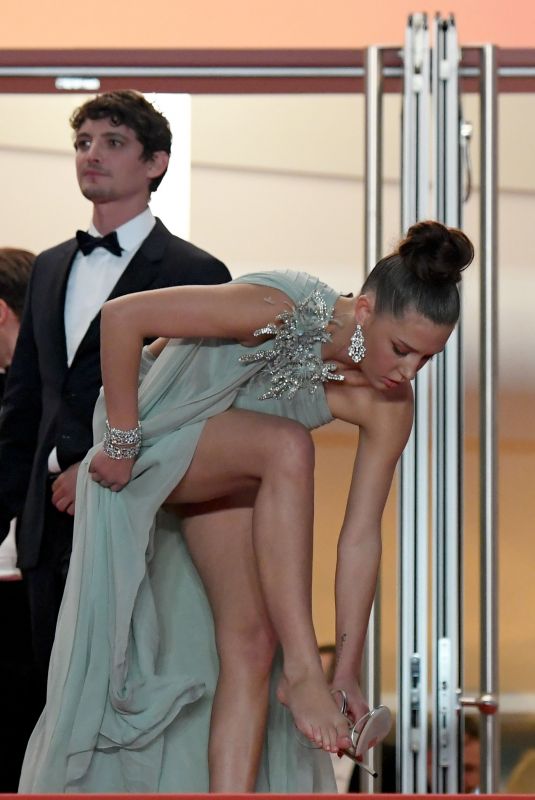 ADELE EXARCHOPOULOS at Sibyl Screening at 72nd Annual Cannes Film Festival 05/24/2019