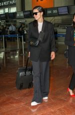 ADRIANA LIMA at Nice Airport 05/24/2019