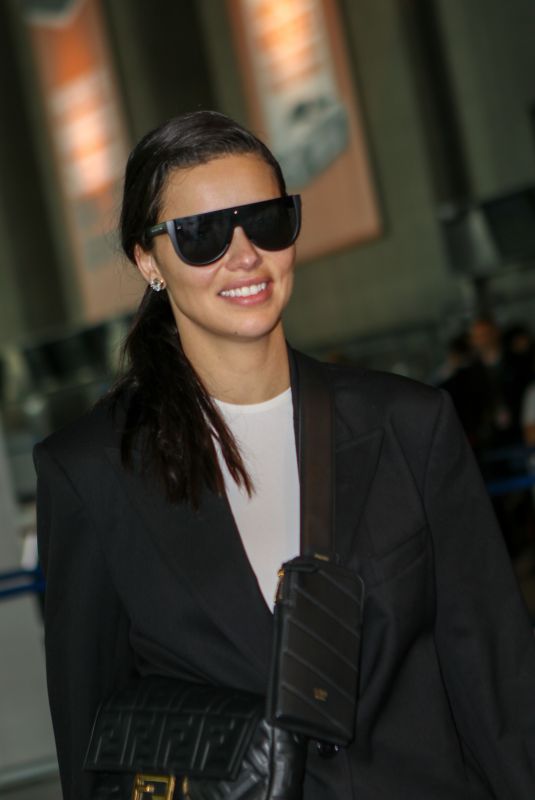 ADRIANA LIMA at Nice Airport 05/24/2019