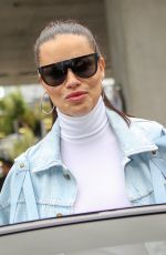 ADRIANA LIMA in Double Denim Out at Cannes Film Festival 05/21/2019