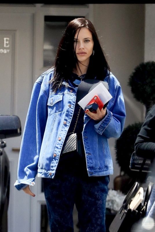 ADRIANA LIMA Out and About in Beverly Hills 05/01/2019