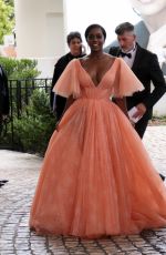 AJA NAOMI KING Leaves Hotel Martinez in Cannes 05/19/2019