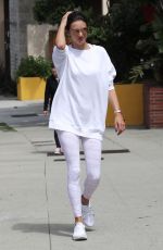ALESSANDRA AMBROSIO at Tocaya Restaurant in Brentwood 05/30/2019