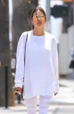 ALESSANDRA AMBROSIO at Tocaya Restaurant in Brentwood 05/30/2019