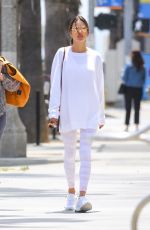 ALESSANDRA AMBROSIO at Tocaya Restaurant in Brentwood 05/30/2019