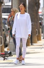 ALESSANDRA AMBROSIO at Tocaya Restaurant in Brentwood 05/30/2019