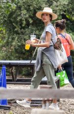 ALESSANDRA AMBROSIO Out at Descanso Gardens in Los Angeles 05/02/2019