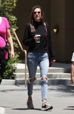 ALESSANDRA AMBROSIO Out in Hollywood 05/29/2019