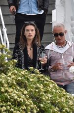 ALESSANDRA AMBROSIO Out in Sestri Levante 05/17/2019