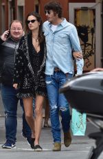 ALESSANDRA AMBROSIO Out in Sestri Levante 05/17/2019