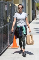 ALESSANDRA AMBROSIO Out Shopping in Brentwood 05/03/2019