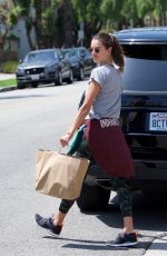 ALESSANDRA AMBROSIO Out Shopping in Brentwood 05/03/2019