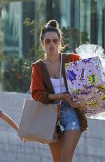 ALESSANDRA AMBROSIO Shopping for Mother