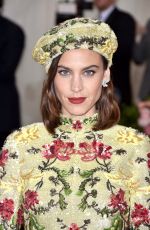 ALEXA CHUNG at 2019 Met Gala in New York 05/06/2019