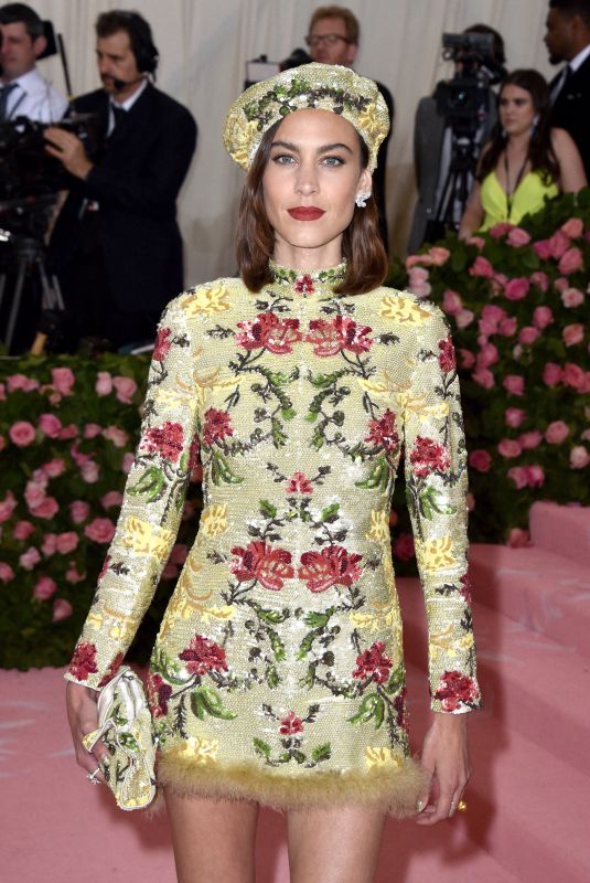 ALEXA CHUNG at 2019 Met Gala in New York 05/06/2019