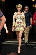 ALEXA CHUNG Leaves Bowery Hotel in New York 05/06/2019