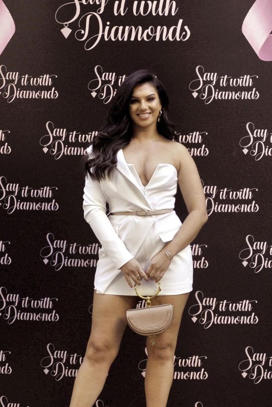 ALEXANDRA CANE at Say it with Diamonds Store Launch Party in Manchester 05/16/2019